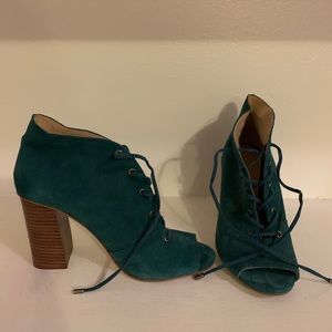 Modcloth Lace Up Bootie
